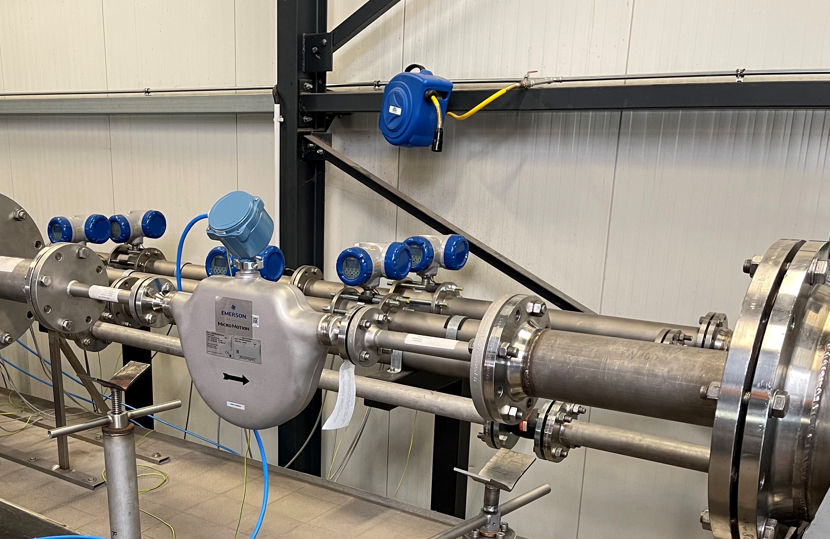 Calibration of a Coriolis Mass Flow Meter